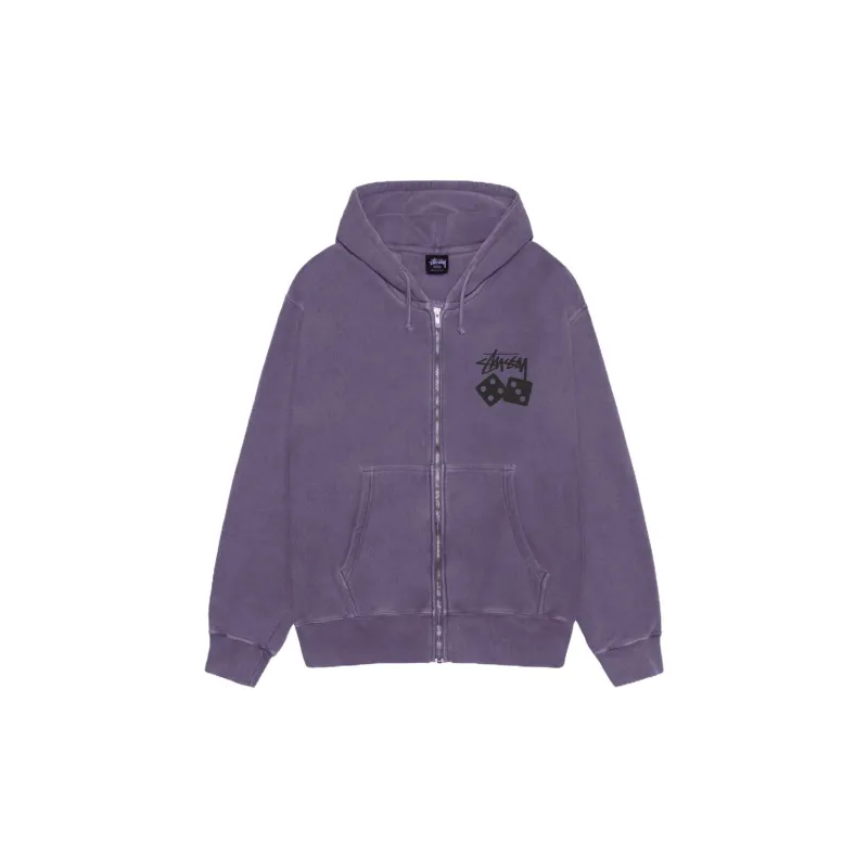 Stussy Dice Zip Hoodie Pigment Dyed-9