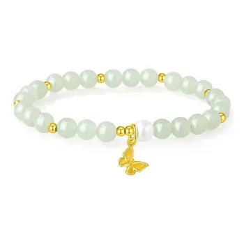 Chongqing Gold Store Chalcedony Jade Bracelets Women's