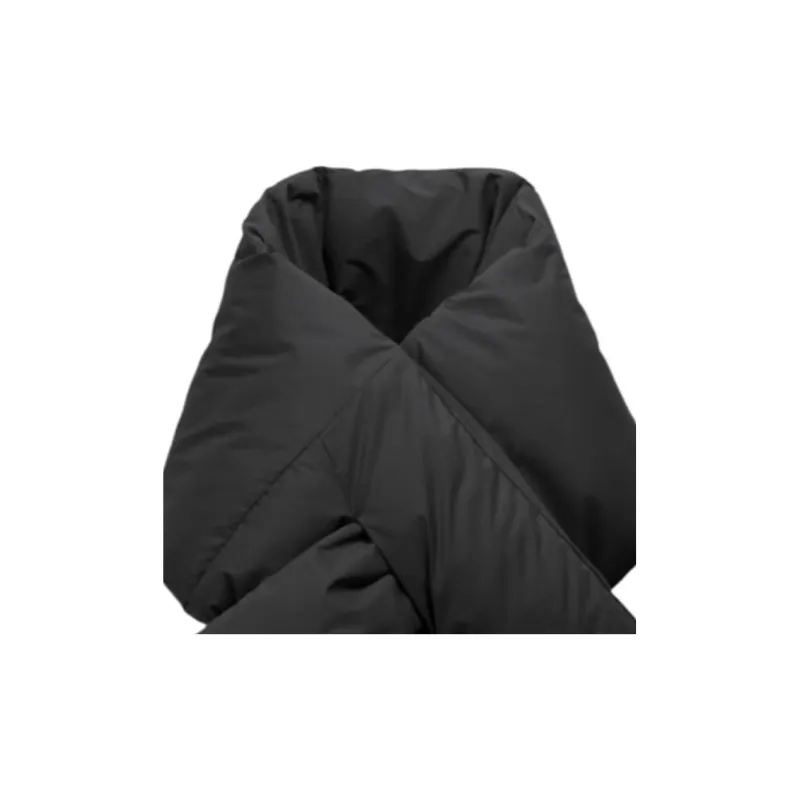 Arcteryx Polyamide Gray Goose Down Scarves Unisex Black-1