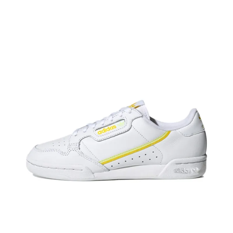 Adidas Women's Continental 80 'White Semi Frozen Yellow' Women's-0