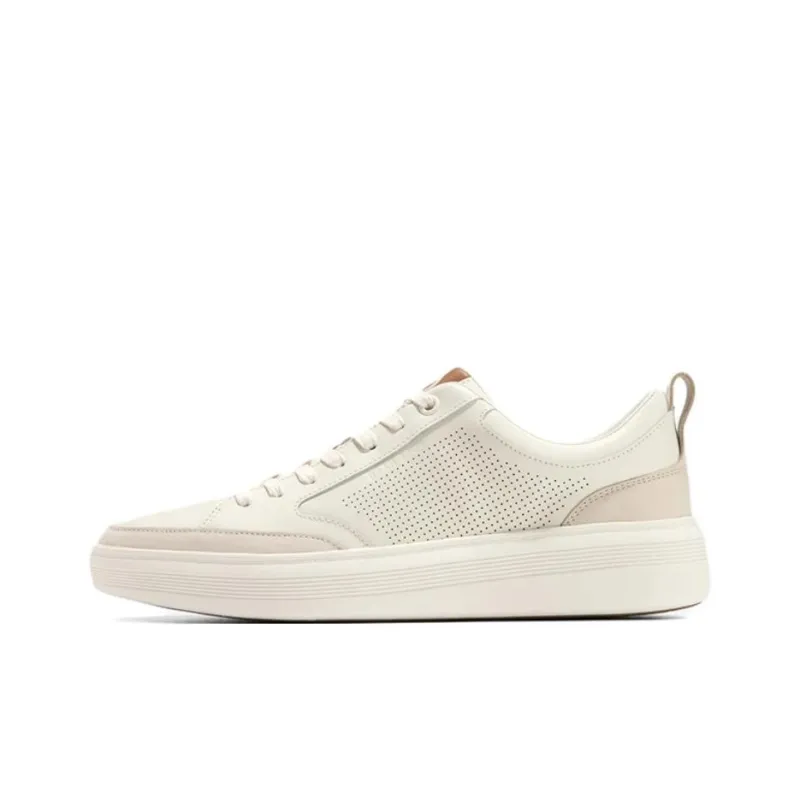 COLE HAAN Cushioning Low-Top Skateboard Shoes Men's Beige-0