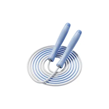ADKING Fitness Training Non Countable Jump Ropes Students Rubber Rope, Plastic Controller 2.8m