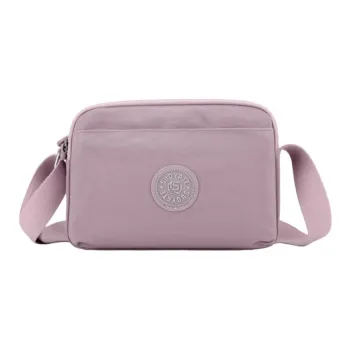 Tonlion Nylon Fabric Shoulder Bag Women's Elegant Purple