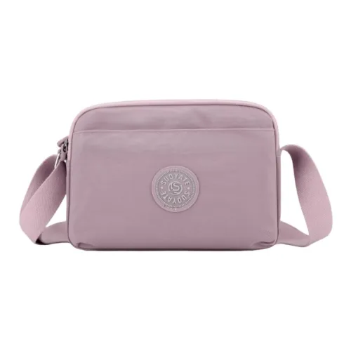 Tonlion Nylon Fabric Shoulder Bag Women's Elegant Purple