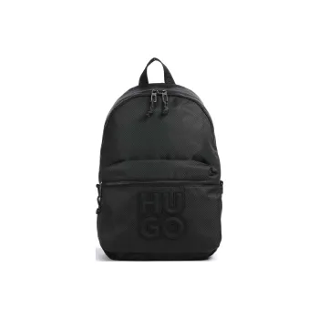 HUGO BOSS Polyester Backpack Men's Black