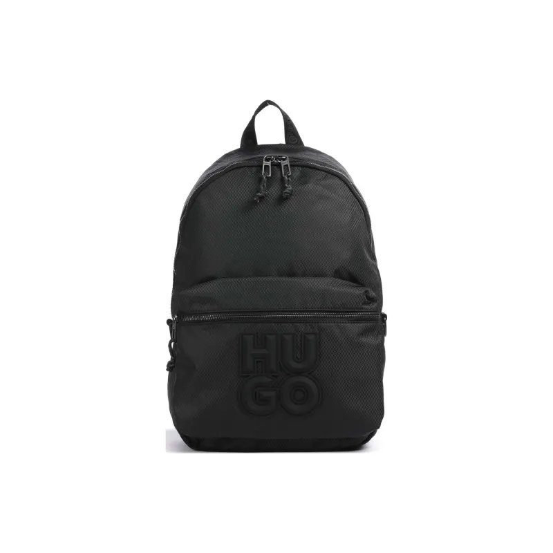 HUGO BOSS Polyester Backpack Men's Black-0