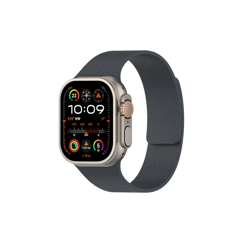 NCFCK Watch Bands Apple Compatibility 227mm Silicone Material Unisex-24