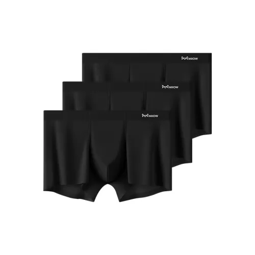 MIIOW Underpants Men's 3 Pack Black