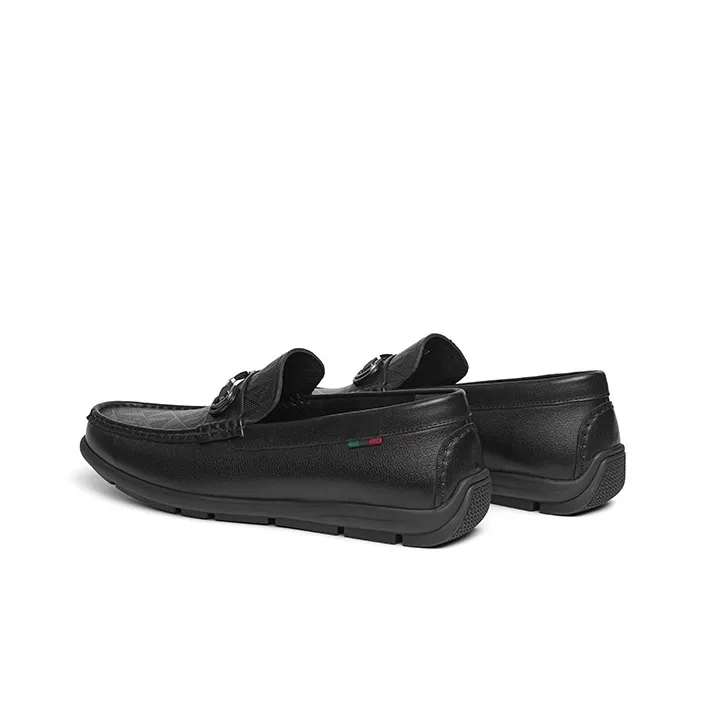 RED DRAGONFLY Dress Shoes Men's Black White-4