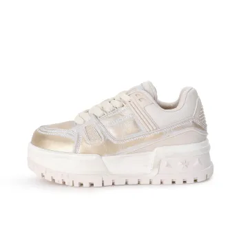 FAICCIA Height Increasing Lightweight Breathable Low Top Skateboard Shoes Women's