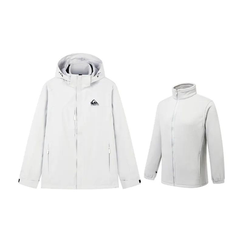 Quiksilver Waterproof, Windproof, Thermal, Water Repellent, Cold Resistant, Rainproof Windbreaker Jacket Unisex-1