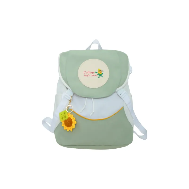 Yalu Nylon Backpack Regular Unisex Multicolor-12