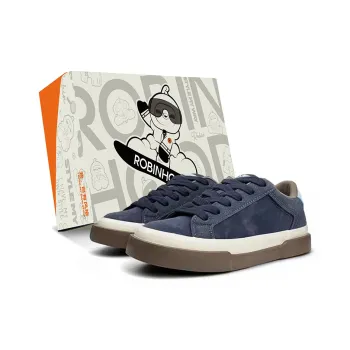 ROBINHOOD Anti Slip And Wear Resistant Height Increasing Low Top Skateboard Shoes Unisex Box
