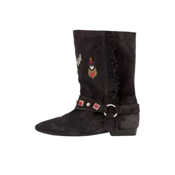 ISABEL MARANT Siani Ankle Boots Women's Black