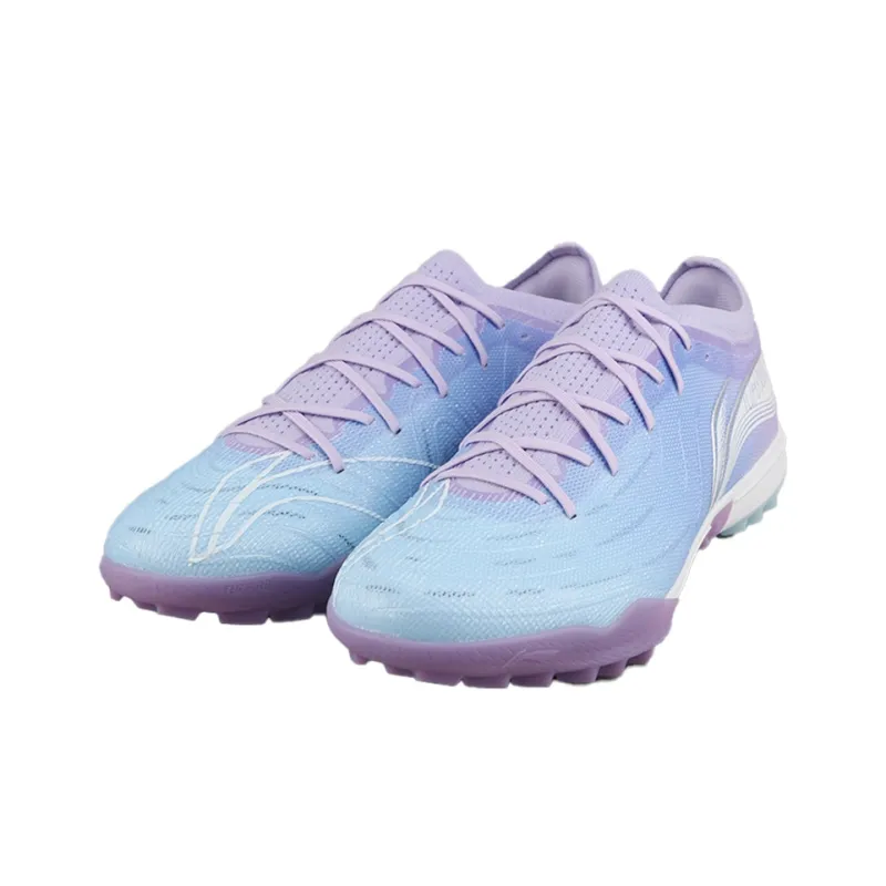 LINING Soccer Shoes Men Low Top Blue Purple-2