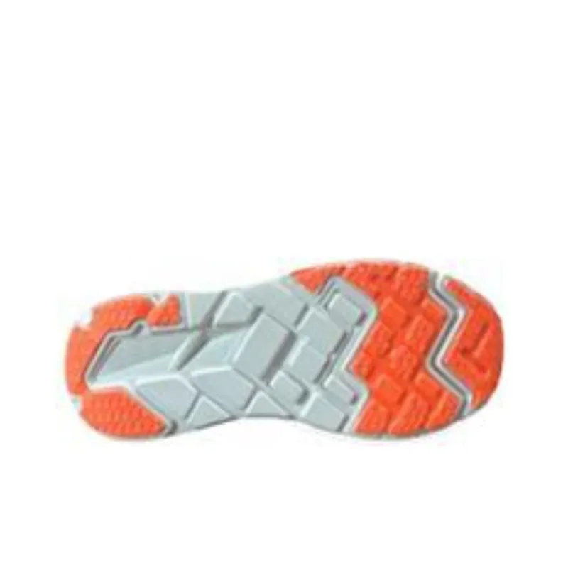 HIWALK Running Shoes Men's Orange Red-4