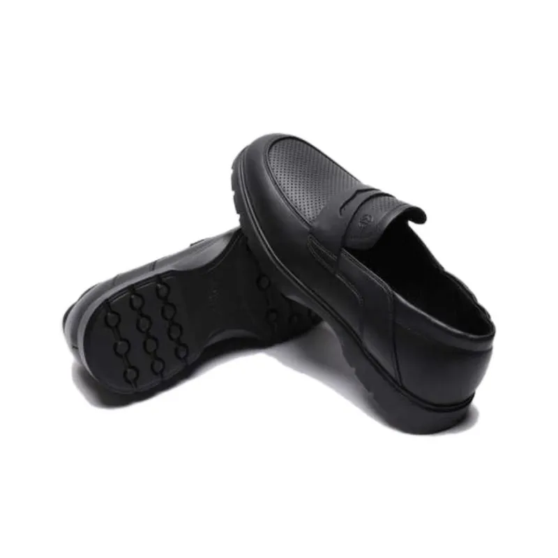 Biyin Leufen Loafers Men's Black-3