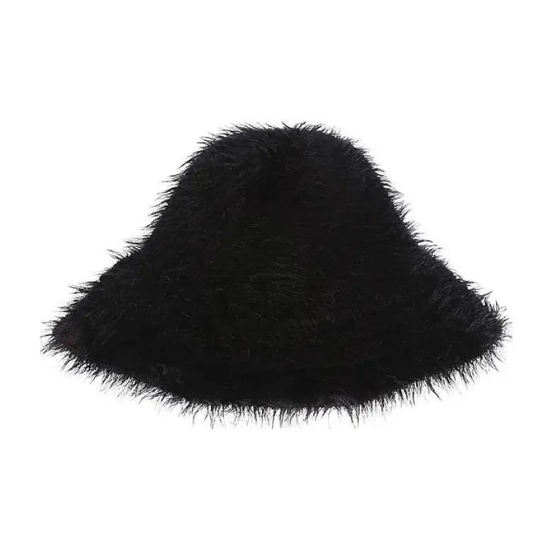 Marine Serre Viscose Bucket Hats Women's Black-3