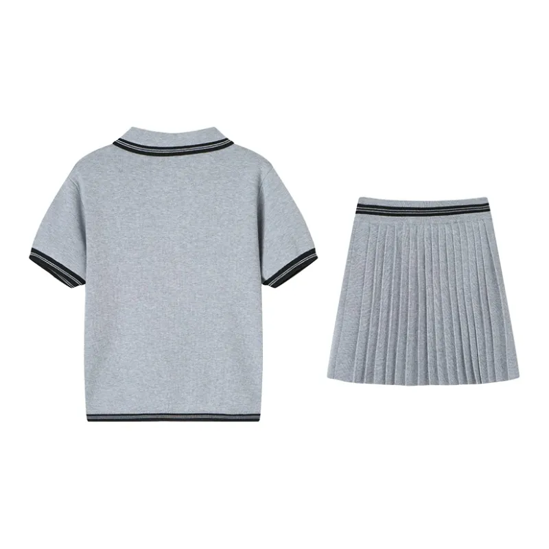 ANDREA MARTIN Skirt Set Women's Gray-1