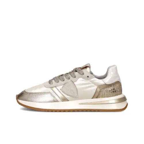 PHILIPPE MODEL Tropez 2.1 Low Top Casual Shoes Women's 1Gold Beige