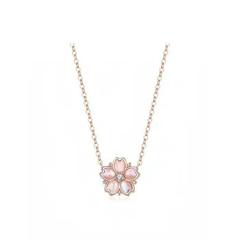 Chongqing Gold Store S925 Silver Necklaces Women's