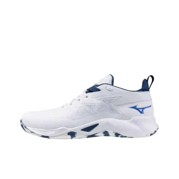 Mizuno Low Top Basketball Shoes Unisex White