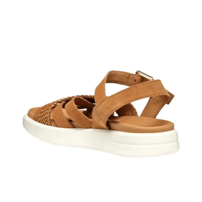 GEOX Xand 2s One Strap Sandals Women's Brown-4
