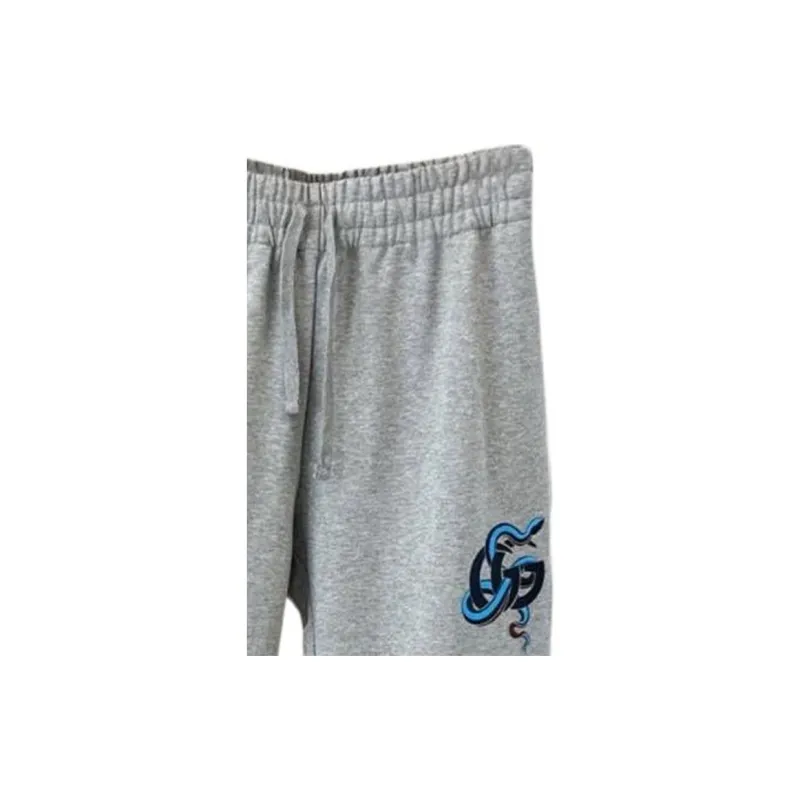GUCCI SS25 Knitted Sweatpants Men's Heather Gray-4
