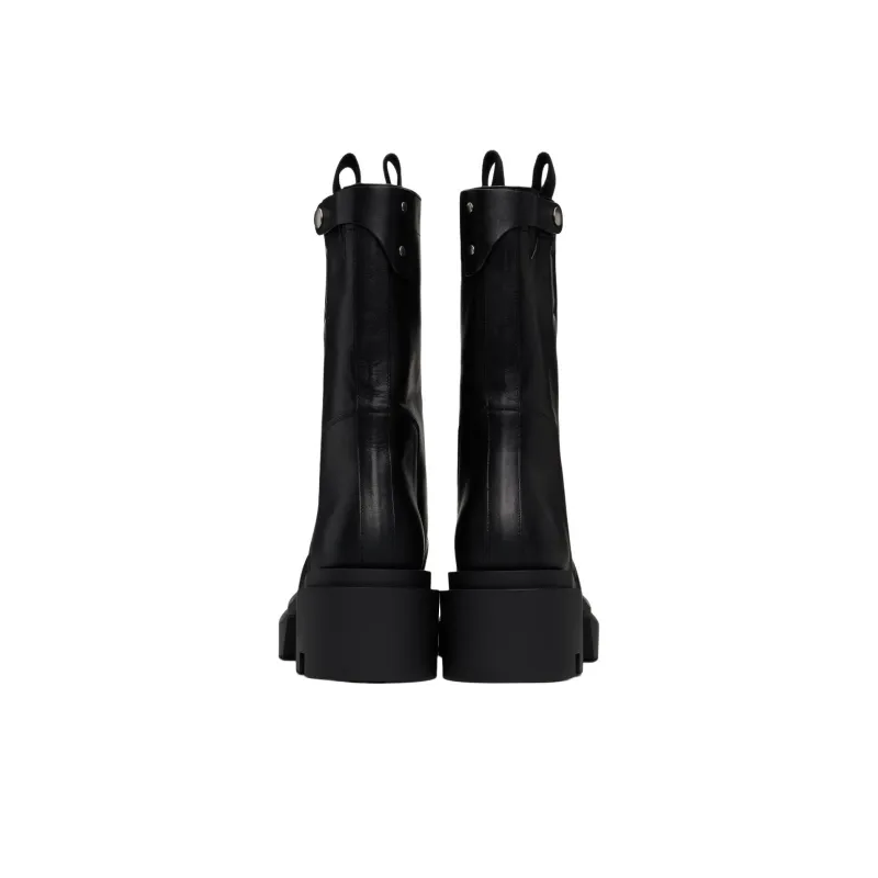 RICK OWENS/RO Bogun Ankle Boots Men's Black-3