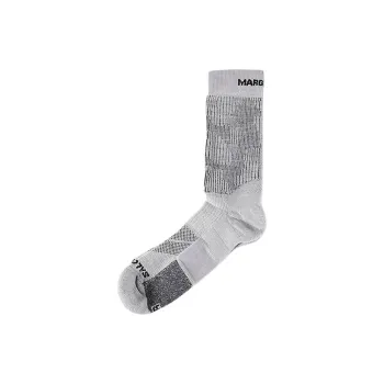 MM6 Maison Margiela Mid Calf Socks Men's 1 Pack Ghost Gray