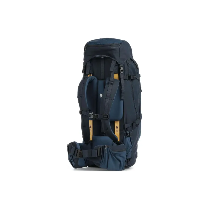 Fjallraven Recycled Polyester Blended With Recycled Polyamide Outdoor Hiking Bag Backpack Men's Marine Blue-3
