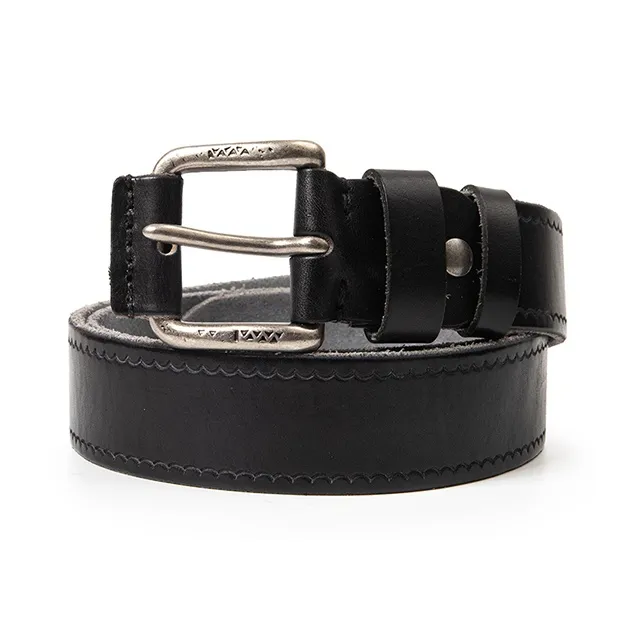BAIJUAN Top Grain Cow Leather Belts Men's Width 3.8CM-0