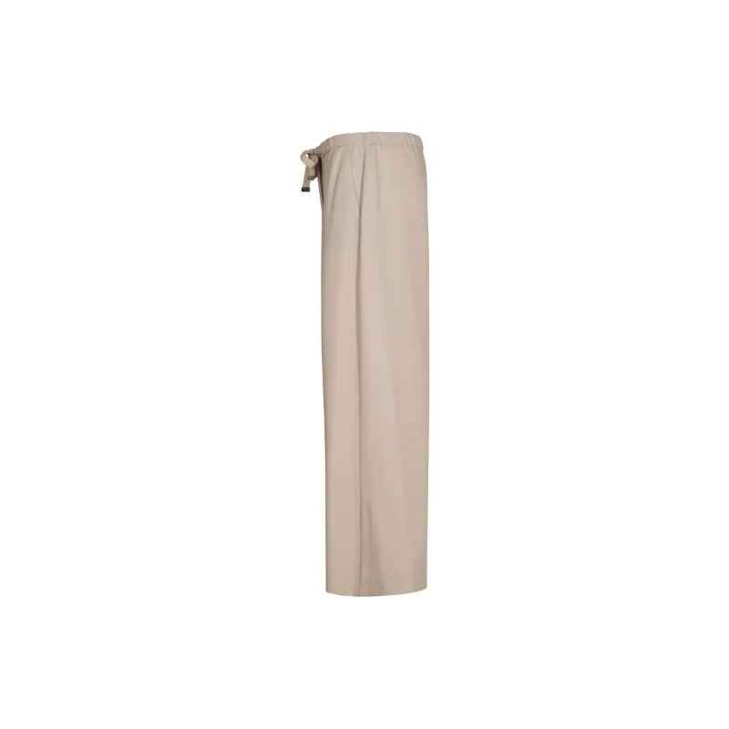 MaxMara Argenta Drawstring Wide Leg Trousers-2