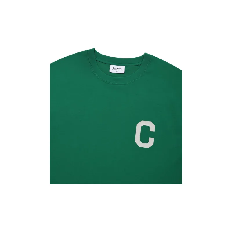 COVERNAT SS24 T Shirt Unisex Green-2
