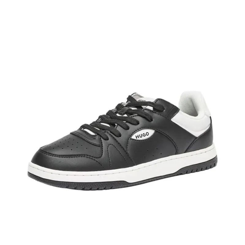 HUGO BOSS Hadrian Low Top Skateboard Shoes Men's Black-2