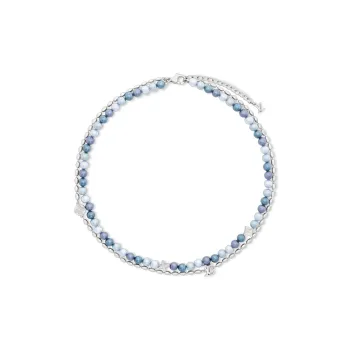 LOUIS VUITTON Metal Beads, Glass Beads Necklaces Men's Blue