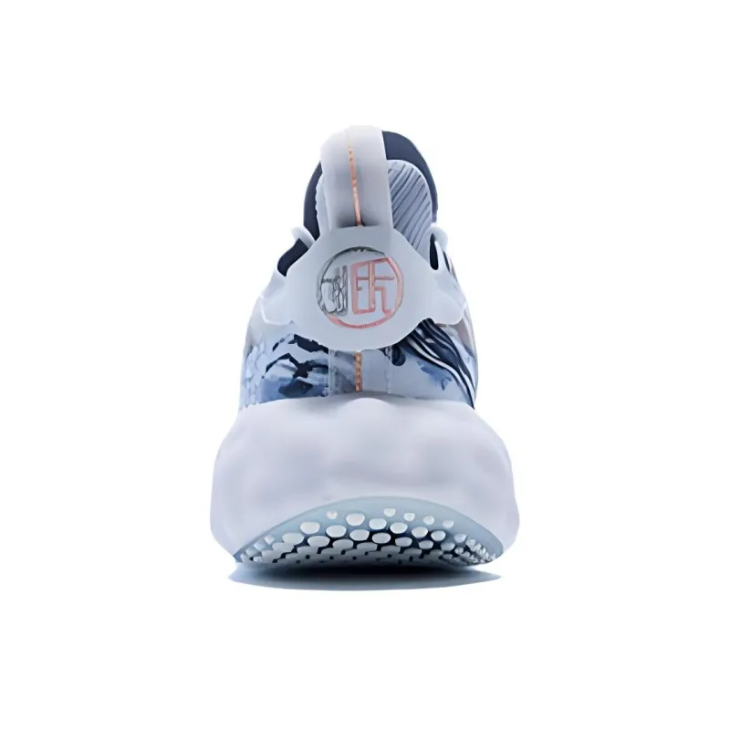 IDX x PEAK State Pole Cloud Anti Slip Wear Resistant Low Top Running Shoes Men's Light Gray-2