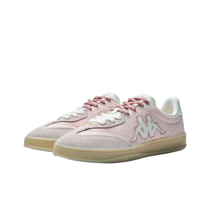 Kappa Tifo Anti Slip Wear Resistant Low Top Skateboard Shoes Unisex Pink-2