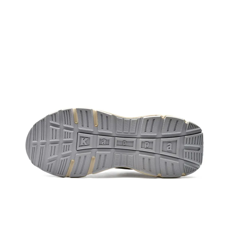 Kappa Anti Slip Wear Resistant Low Top Running Shoes Unisex Gray-5