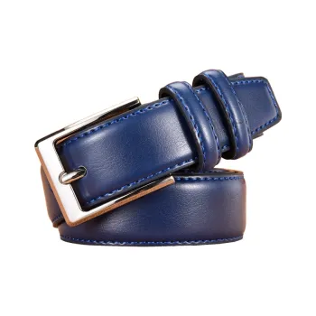 Yalu Cow Split Leather Belts Men's 3.3cm