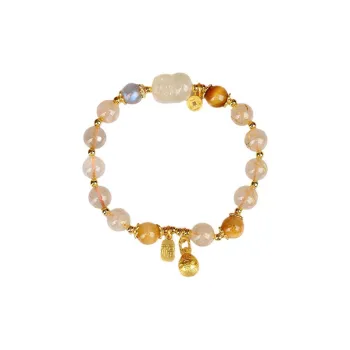 ZHOUBAIFU Crystal Bracelets Unisex