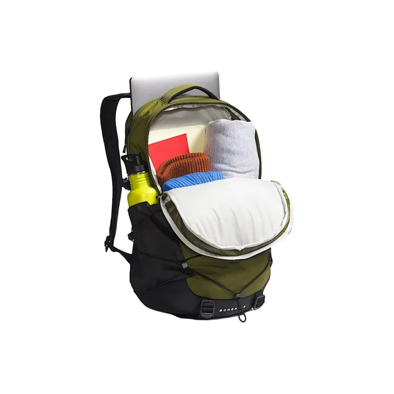 THE NORTH FACE BOREALIS Nylon Backpack Men's Green & Black-4