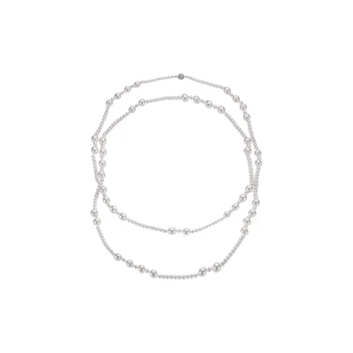 GLITTER STELLA Brass Thick Plated 18K Real Gold Necklaces Women's