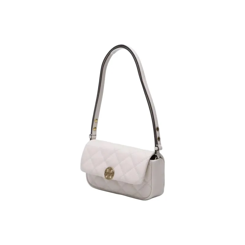 TORY BURCH Sheepskin Crossbody Bag Shoulder Bag Women's White-1