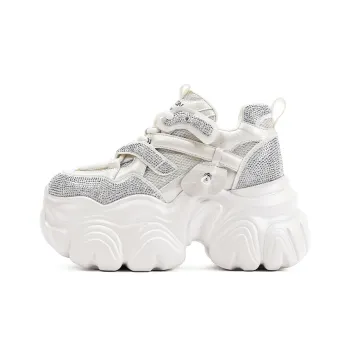 HARSON Height Increasing Low Top Chunky Sneakers Women's