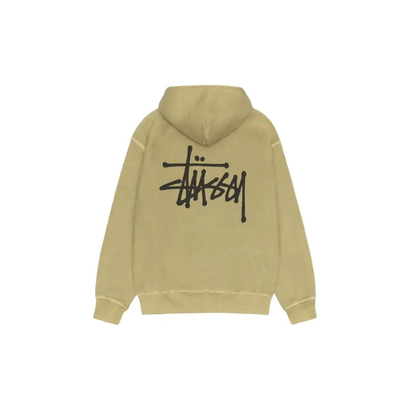 Stussy Basic Zip Hoodie Pigment Dyed-5