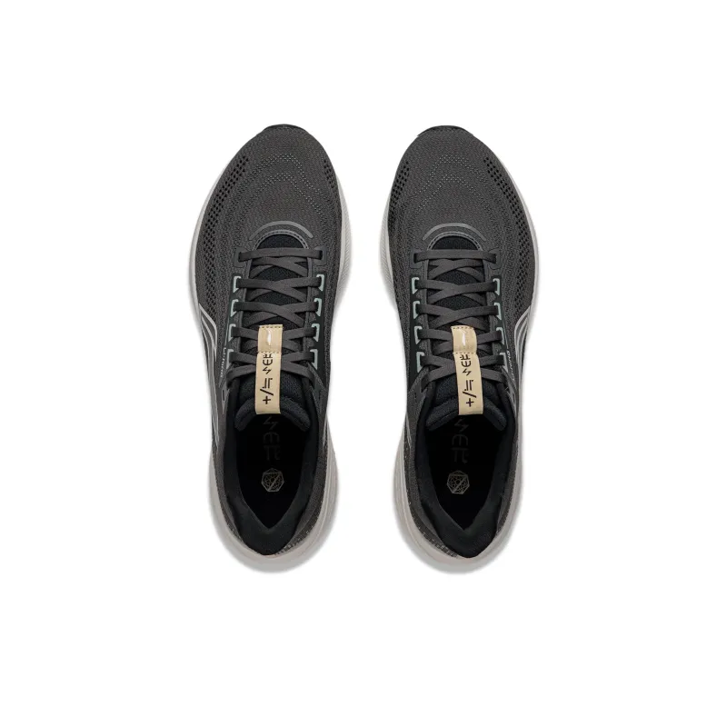 LINING Red Hare 7 Running Shoes Men Low Top Obsidian Gray-3
