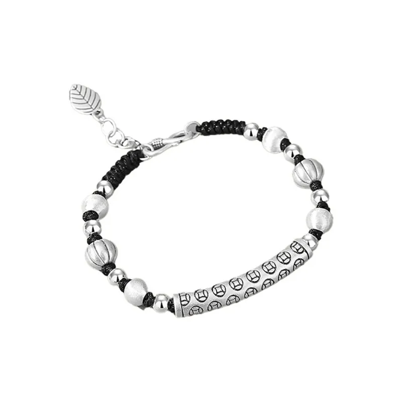 AKAK Sterling Silver Bracelets Unisex-4