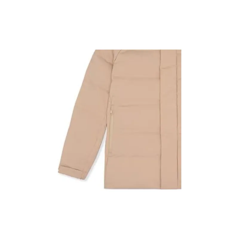 MLB FW23 Down Jacket Unisex Linen Beige Yellow-2