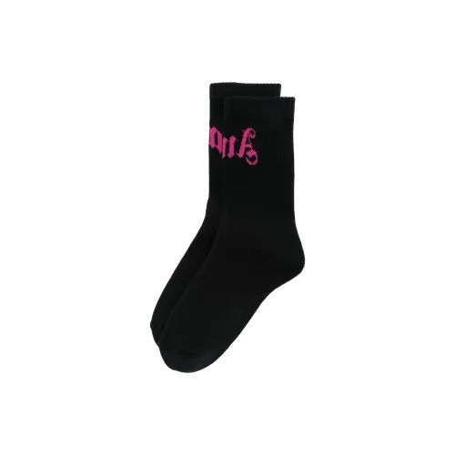 PALM ANGELS Intarsia logo Socks